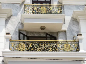 Lan can nhôm đúc - LC020