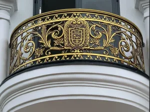 Lan can nhôm đúc - LC018